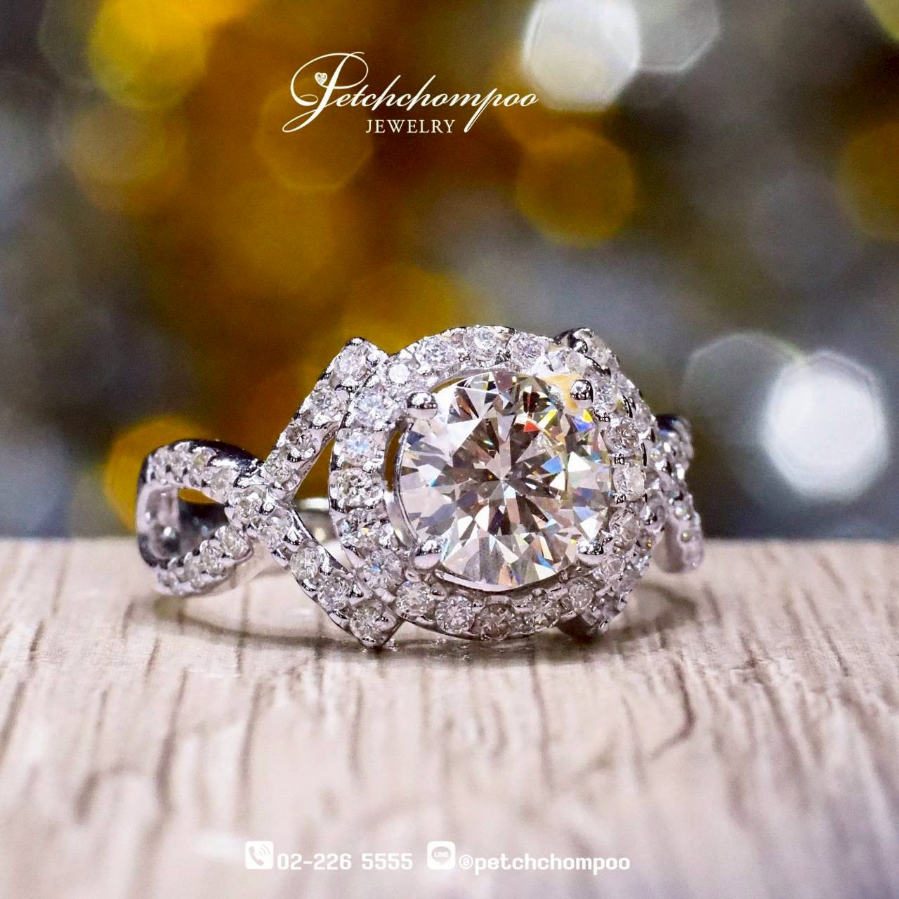 [26985] Engagement ring with Diamond 1.26 carat Discount 169,000