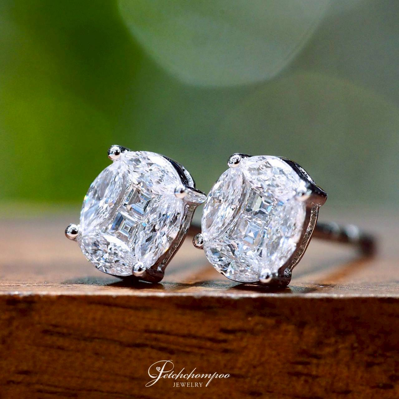[30461] Marquise Radiant Bloom™ Diamond Earrings 0.37 Carat  29,000 