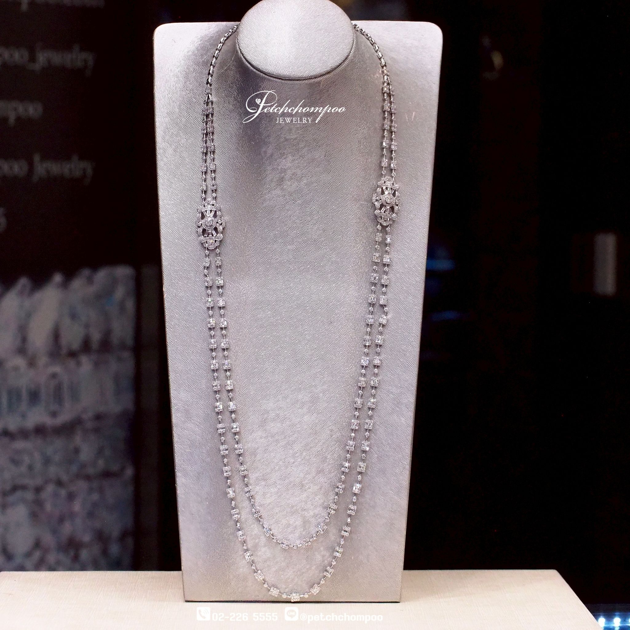[26374] Diamond necklace Discount 890,000