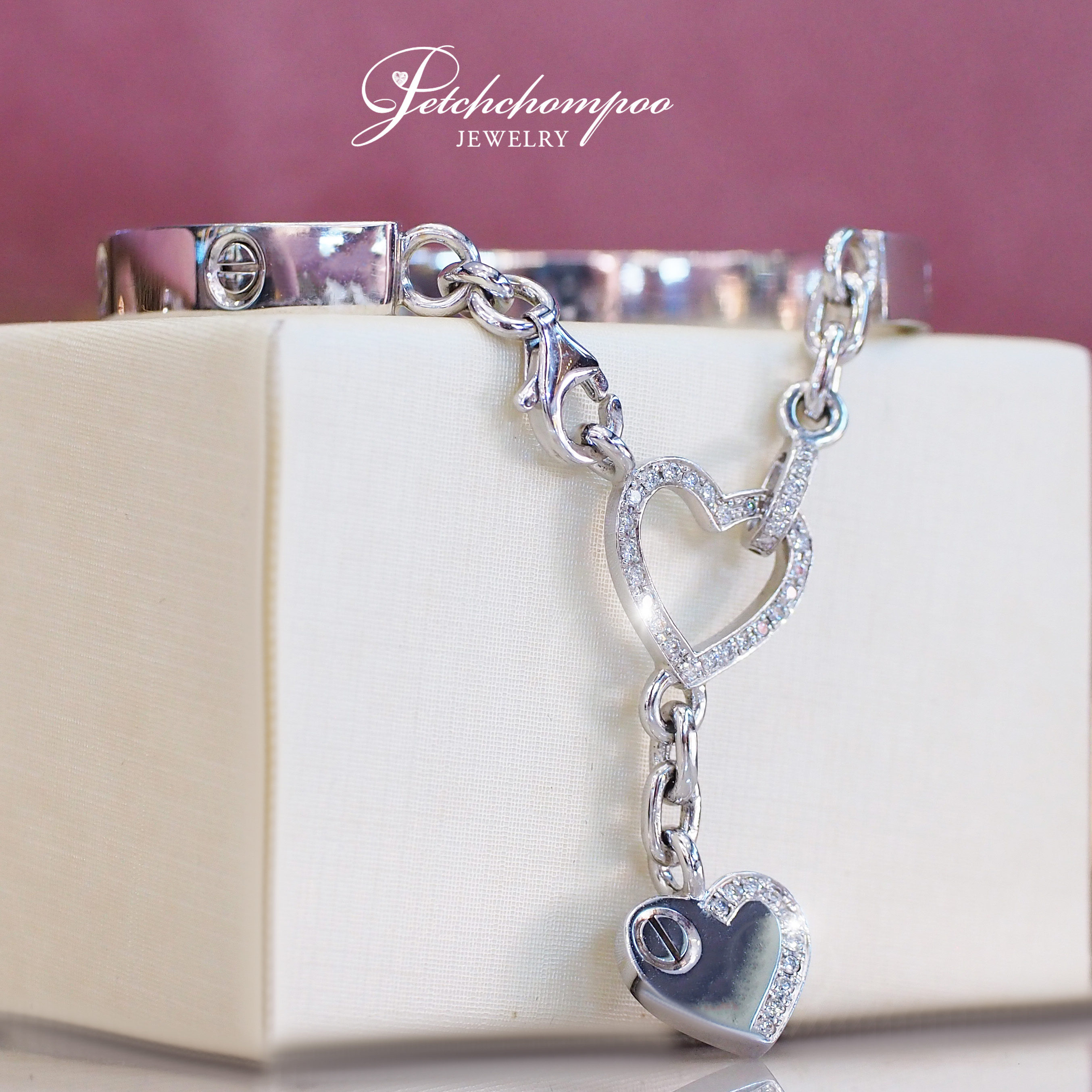 [020276] Diamond Bracelet LOVE Heart  99,000 