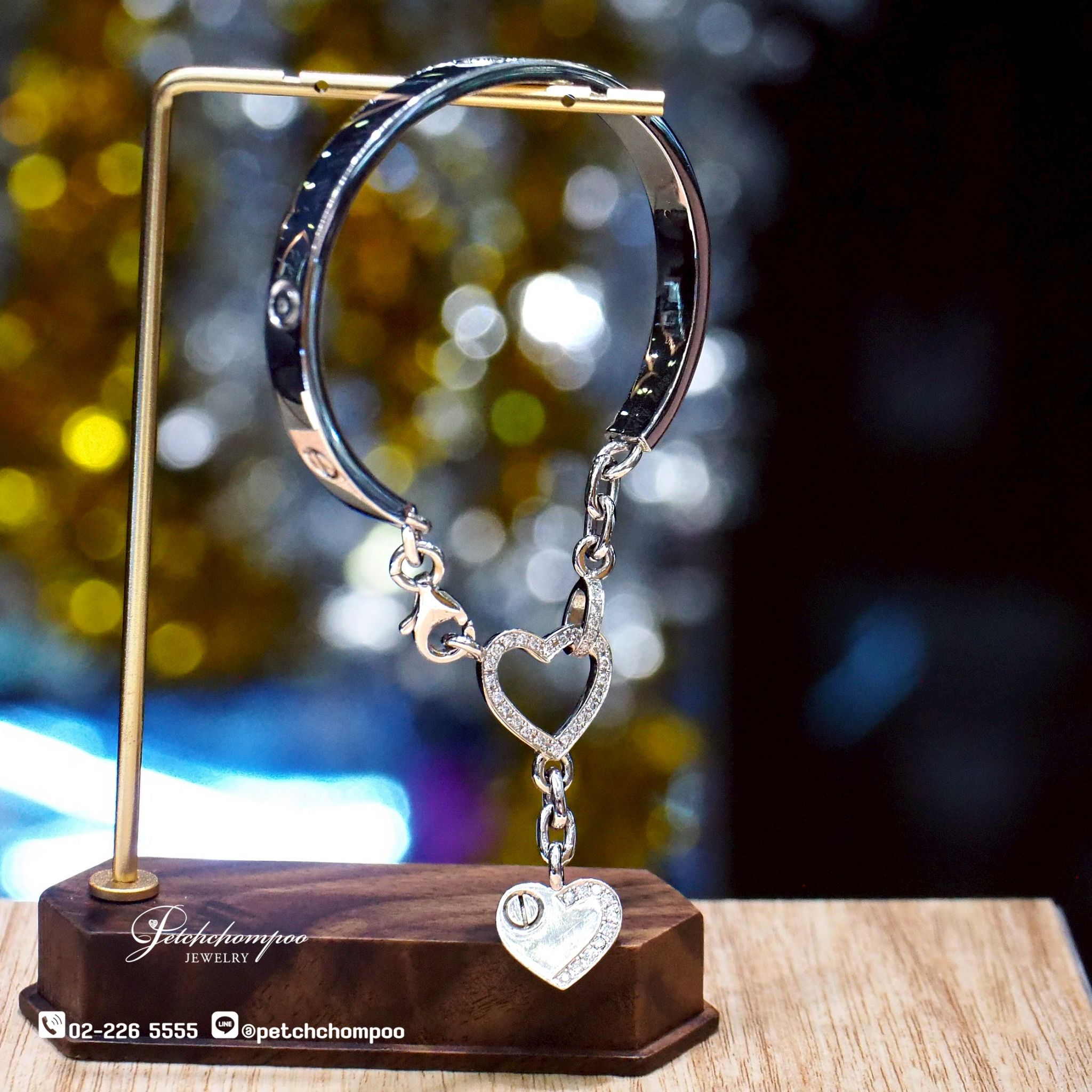 [020276] Diamond Bracelet LOVE Heart  159,000 