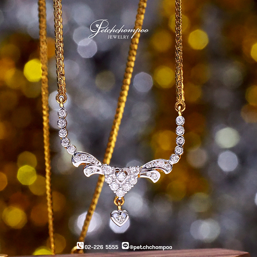 [27740] diamond necklace 0.83 carats  59,000 