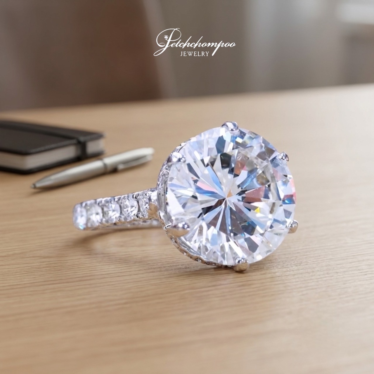 [29683] Eternal Luminary 10.04 carat Ring – A Beacon of Everlasting Brilliance   | K / VS2 / IGI Discount 4,990,000