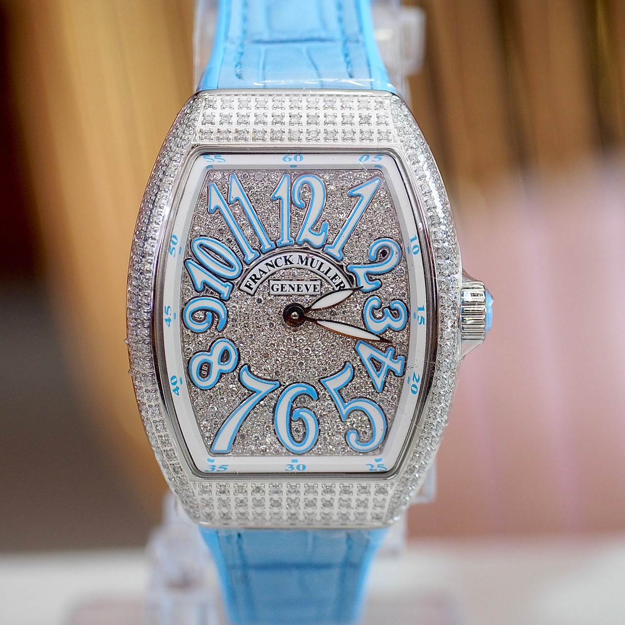 [26586] New!! นาฬิกา Frank Muller V32 Blue Sky  249,000 