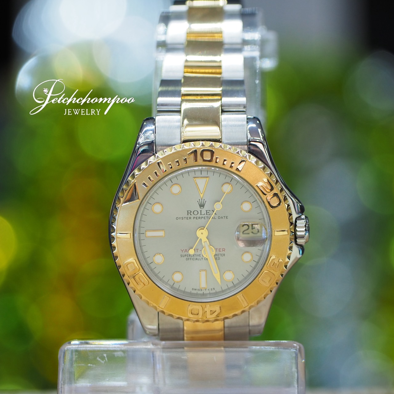 [30344] Rolex yacht master ref.68623 ขนาด 35 mm ตัวเรือน 2 กษัตริย์  YG 18 k  269,000 