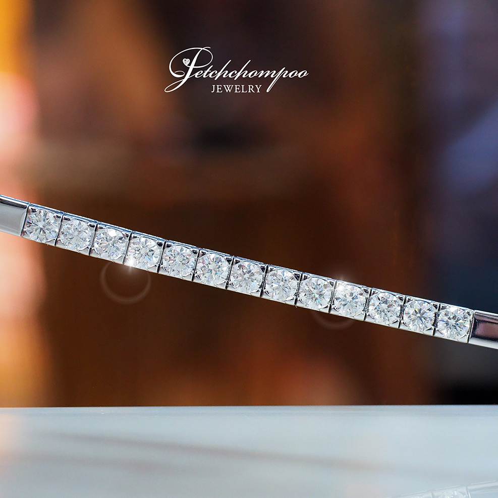 [27210] Diamond bracelet with GIA certificat Discount 419,000