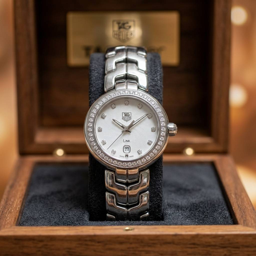 [27946] Tag Heuer Link Lady 27mm  89,000 