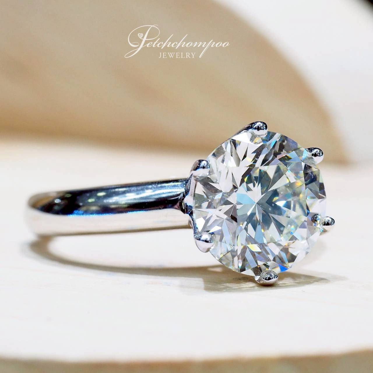 [30819] Moonlight Prestige Solitaire Diamond Ring, 3.01 carats | M VS2 GIA Discount 399,000