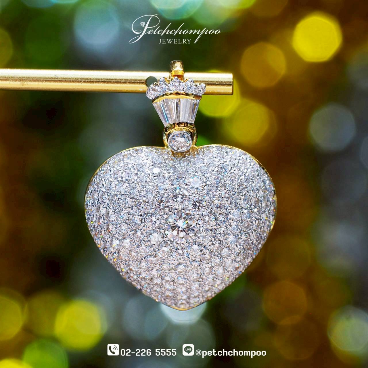 [30317] จี้เพชรรูปหัวใจ Eternal Heart™ 4.11 กะรัต  89,000 