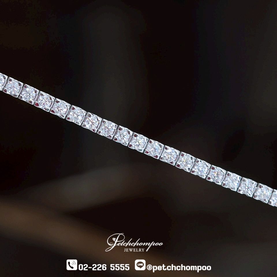 [25460] Tennis Diamond Bracelet Discount 399,000