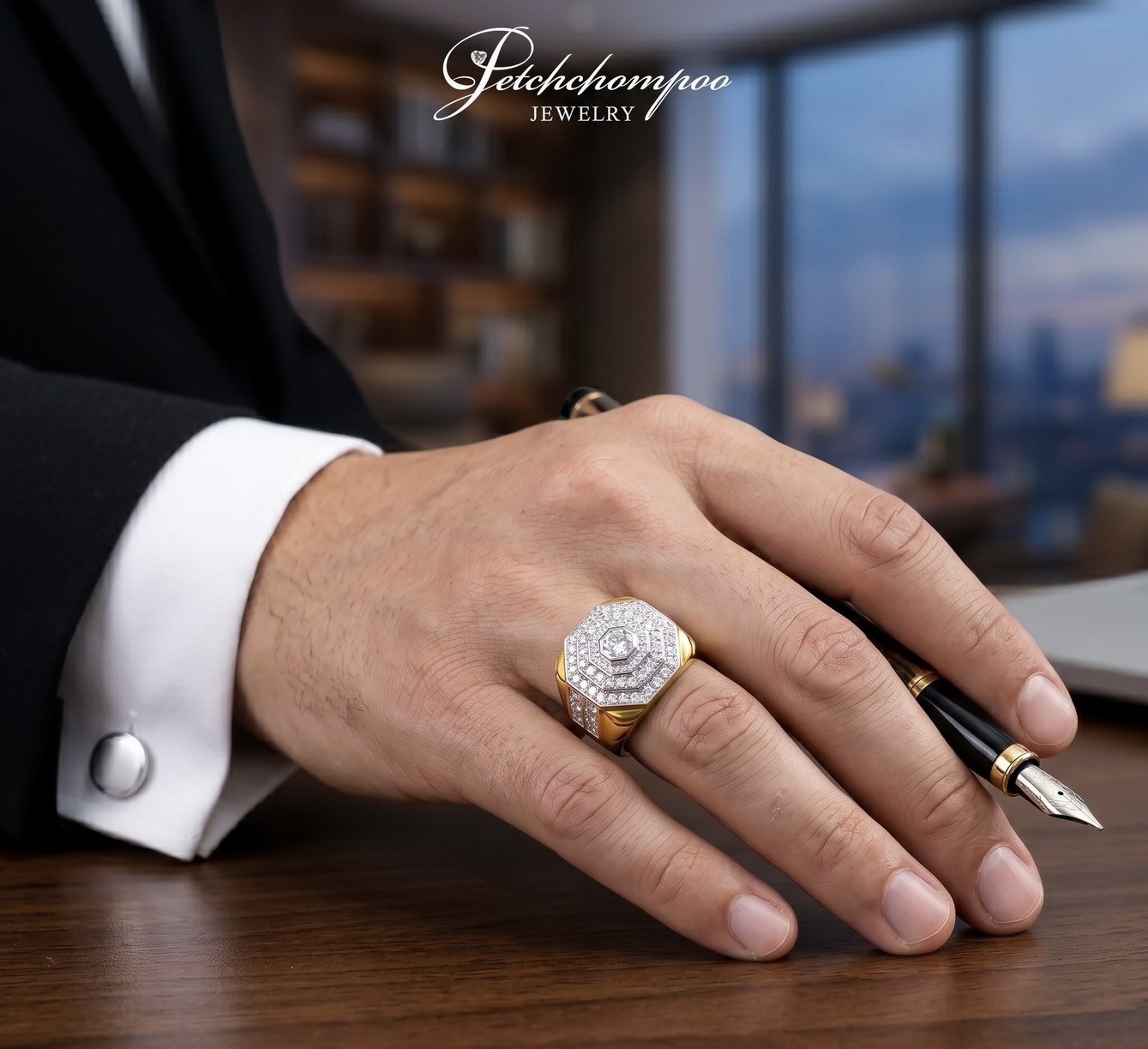 [27752] Gentleman Supreme™ 0.70 carat Diamond Ring  189,000 
