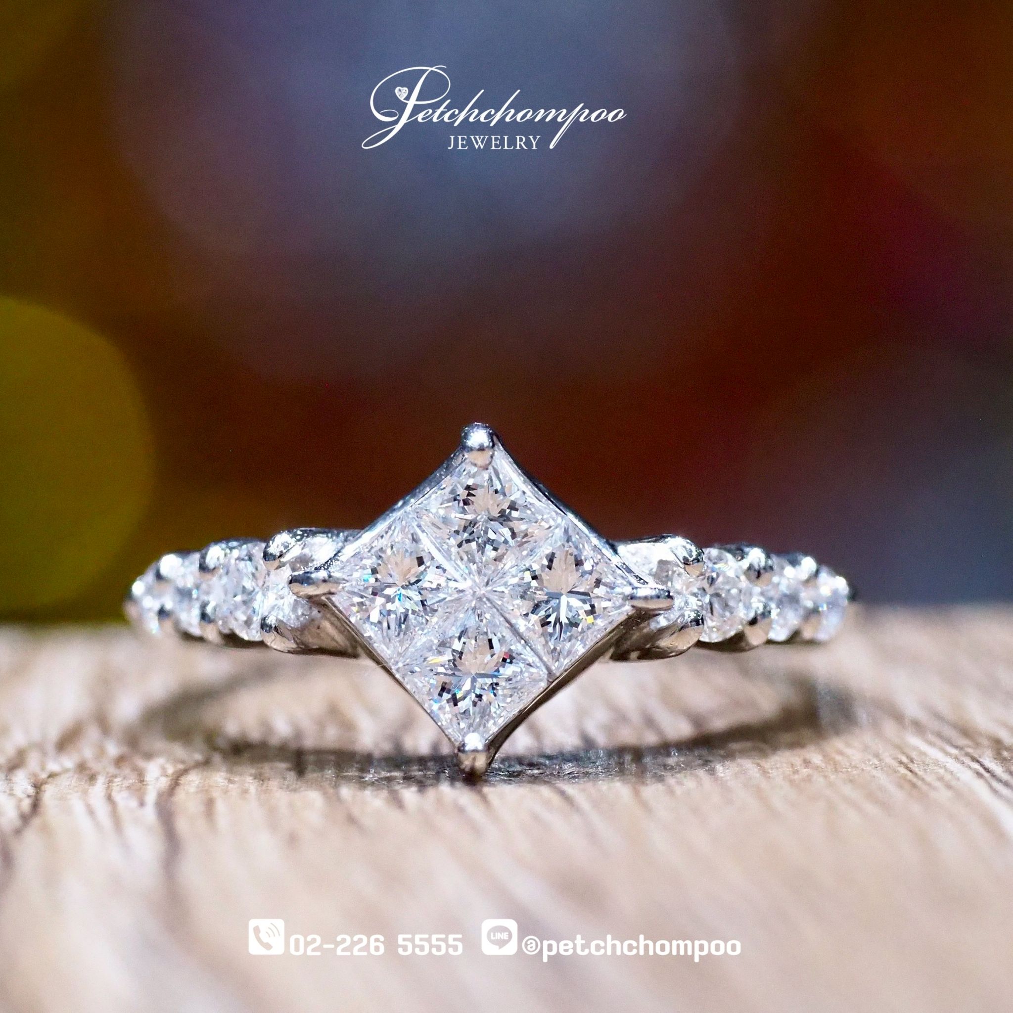 [27223] princess cut diamond ring  59,000 