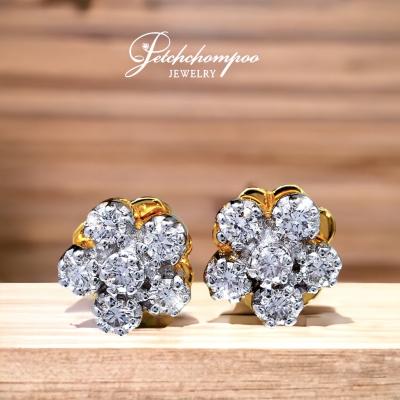 [021044] Flower Diamond Earring  35,900 