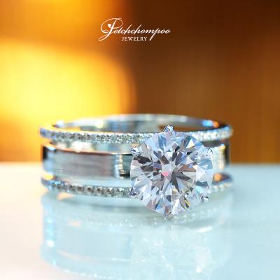 [28519] HKD certified diamond ring 2.10 carats I IF Discount 390,000