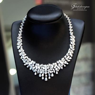[26899] Diamond necklace 33.93 carat D VVS1 GIA Discount 2,390,000