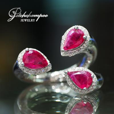 [023359] Ruby with diamond ring  39,000 