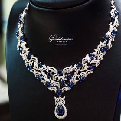 [018562] Blue sapphire  necklace  790,000 