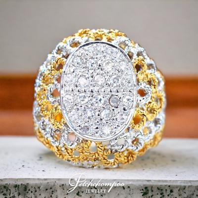 [020069] Belgium cut 0.50 cts diamond ring  39,000 