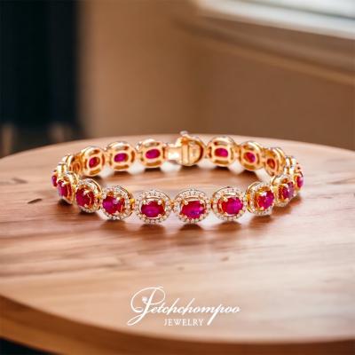 [27511] ruby bracelet set with diamonds  199,000 