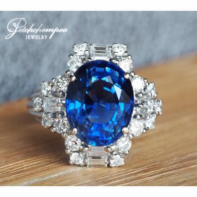 [021970] Unheated Ceylon Blue Sapphire Ring Discount 690,000