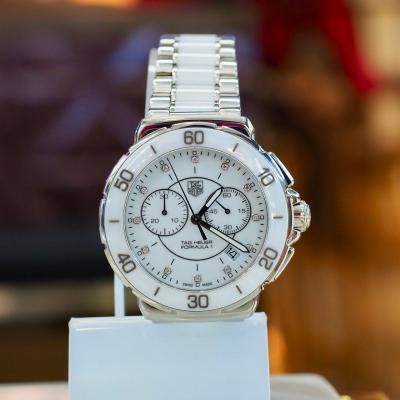 [28821] นาฬิกา Tag heuer 41mm white ceramic  49,000 