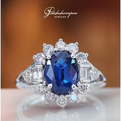 [28879] Blue sapphire with diamond ring  49,000 