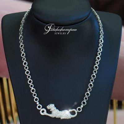 [26550] Leopard diamond Necklace  129,000 