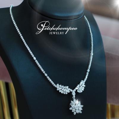 [27027] diamond necklace with diamond  pendant  399,000 
