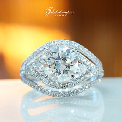 [25791] 1.61 Carat L LC HRD Certificate Diamond Ring Discount 299,000