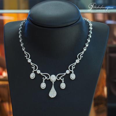 [016293] Diamond Necklace  390,000 