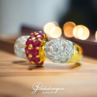 [25552] Ruby With Diamond Ring  39,000 