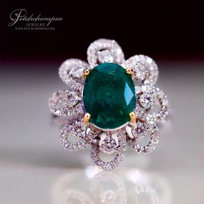 [023887] Emerald with diamond ring  69,000 
