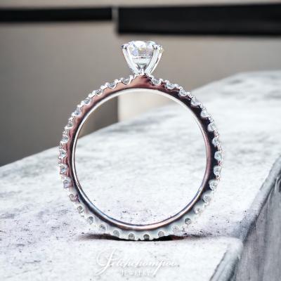 [024057] แหวนเพชรเม็ดกลาง 0.70 กะรัต ลดราคาเหลือ 79,000
