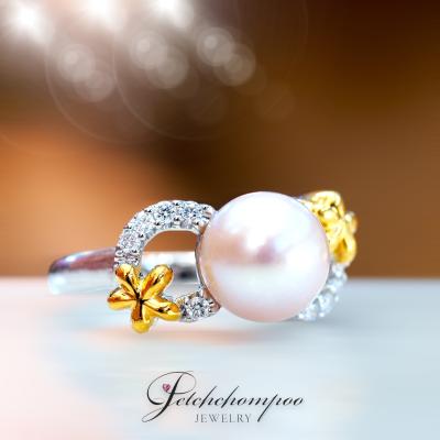 [28112] pearl and diamond ring  29,000 