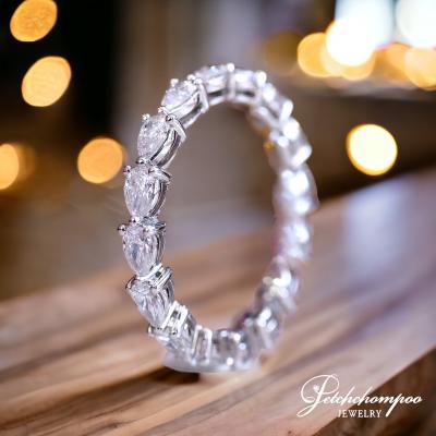 [27586] Pear Shape Eternity Diamond ring  89,000 
