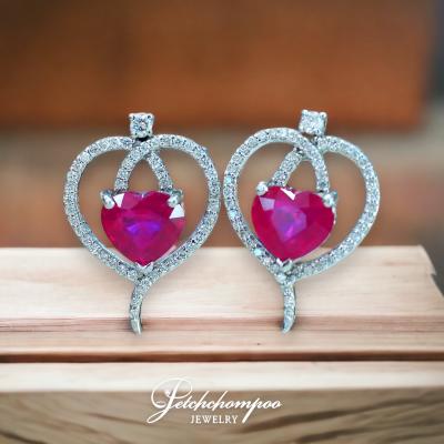 [022779] Ruby with Diamond Ring  69,000 