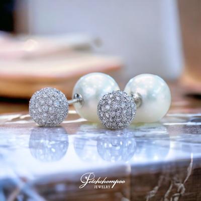 [28966] South sea pearl with diamond earring  79,000 