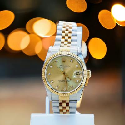 [28823] Rolex Datejust 31 68273 yellow gold and steel  165,000 