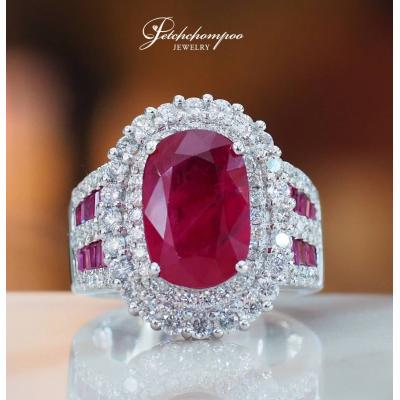 [28878] 5.05 carat ruby with diamond ring  399,000 