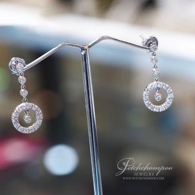 [022292] Diamond earrings Discount 30,000