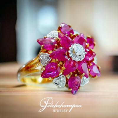 [022782] Ruby with Diamond Ring  79,000 