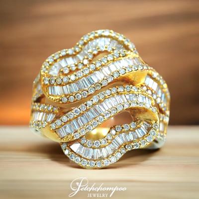 [019665] Belgium cut 2.13 cts diamond ring  89,000 