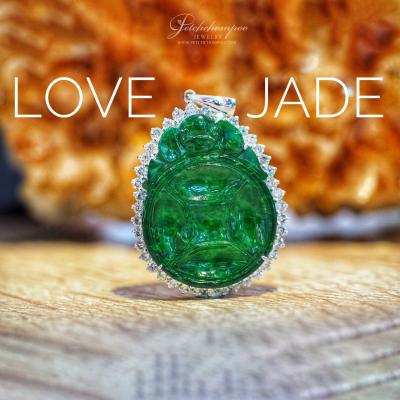 [019219] Jade & diamond Pendents  159,000 