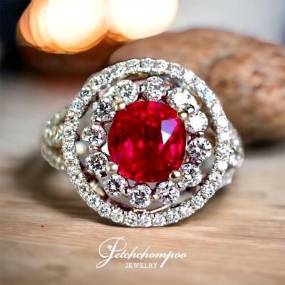 [019974] Ruby 2.00 cts diamond ring  490,000 