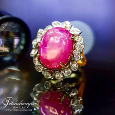 [023858] Ruby with diamond ring  99,000 