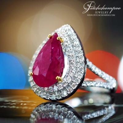 [023895] Ruby with diamond ring  59,000 