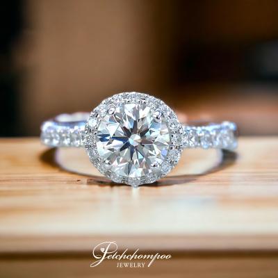 [28328] HRD certified diamond ring 1.21 carat I VVS2 3EX Discount 259,000