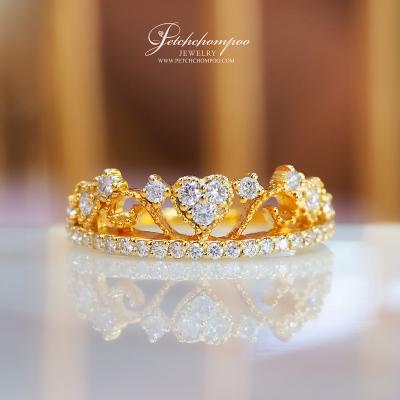 [012165] Crown Heart Diamond Ring  29,000 
