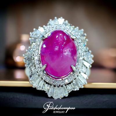 [024615] Myan ma ruby with diamond ring  159,000 