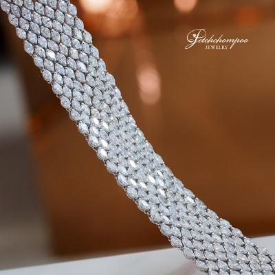 [28864] Marquise cut  diamond bracelet  990,000 